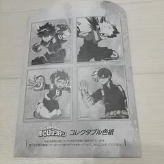 僕のヒーローアカデミア 色紙 缶バッジ 新品の画像