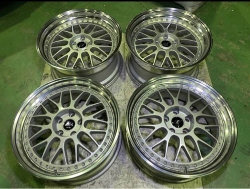 高級3ピース WORK ワーク ZISTANCE ジスタンス W10M SR 19インチ 8.5J +33 9.5J +30 PCD114.3 5H 深リム 段リム メッシュ JDM VIP