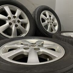 【TOYO TRANPATH mpZ 195/65R15】夏タイヤ【トヨタ アイシス 純正ホイール 15インチ 6J5HPCD114.3+50】19年製 バリ溝　(VTM660)クレジットカード QRコード決済可能