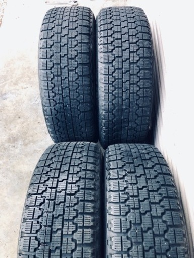 冬タイヤ 205/60R15 日産純正アルミ付きスタッドレス バリ山4本組 冬タイヤ 205/60R15 日産純正アルミ付きスタッドレス バリ山4本組