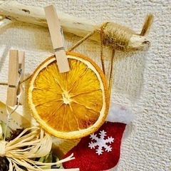 ●お譲り先決まりました　　ユーカリのミルフィーユ！　クリスマスガーランドの画像