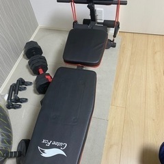 筋トレ器具　ベンチ　ダンベル