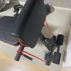 筋トレ器具　ベンチ　ダンベルの画像