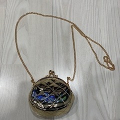 可愛い♡ミニミニショルダーポーチ　ゴールド系