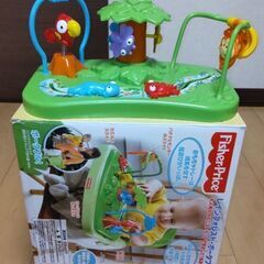 【売ります】フィッシャープライス レインフォレスト ポータブルベビーチェアの画像