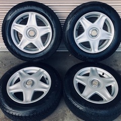 冬タイヤ  175/70R14 ブリヂストン製アルミ付きスタッド...