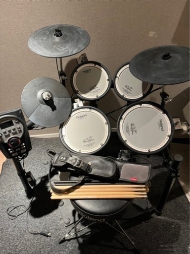 中古品 付属品完備　Roland TD11KQ 電子ドラム
