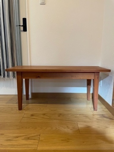 パイン無垢材を使用したダイニングベンチ　木製チェア