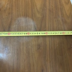 12月18日15時までの引取で無料！ウォールナット天然木折り畳み可テーブルの画像