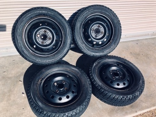 冬タイヤ 155/65R13  軽自動車用ホイール付きスタッドレス 4本組