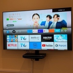 【美品】大型テレビ　65インチ　65型　4K 壁掛けテレビ