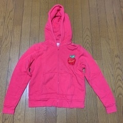 ワイヤーフードパーカーフリーサイズ