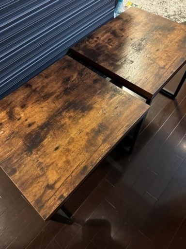 【ちょうどいい高さのテーブル】2つセット