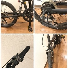 PROVROS　折り畳み自転車　20インチ　マットブラック　6段変速 PROVROS 電動自転車 折りたたみ 電動アシスト自転車 20インチ