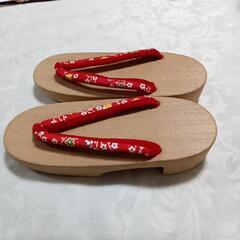 女の子用下駄の画像