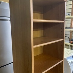 ●木製　7段スリム棚●の画像