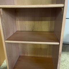 ●木製　7段スリム棚●の画像