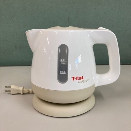 美品　ティファール T-fal ケトル 0.8L アプレシアプラス カフェオレ]