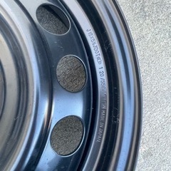 15インチホイール　ほぼ新品　4本セットの画像