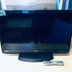 ⑤449番 シャープ✨テレビ✨LC-32V7‼️