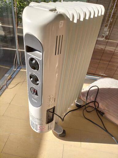 オイルヒーター　安心・安全で空気も汚れずクリーンです　※タイミングが合えば那須でも渡せます