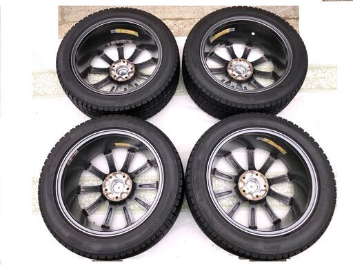 ｙ販売済み　極上品 ９部山確実 BS ブリザック VRX2 225/50R18 95Q 約2018年製 PCD114.3 ５穴 50エ