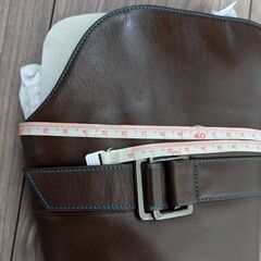ロングブーツ　茶色　２３．５cmの画像