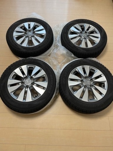 ホンダステップワゴンRK純正ホイールスタッドレスタイヤセット