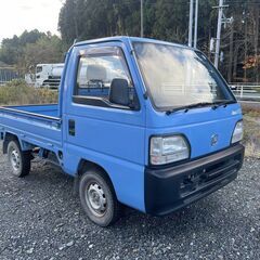 古いけど　距離若い　軽トラ　アクテイ　四駆