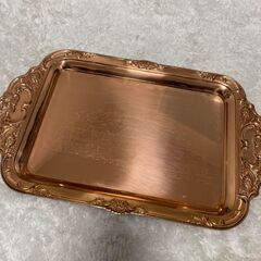 【トレー2枚セット】【純銅製】希少 ヴィンテージ  未使用新品 ...