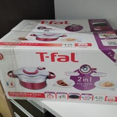 【新品未使用】 T-fal 圧力鍋 クリプソ ミニット デュオ レッド 4.2L　リサイクルショップ宮崎屋佐土原店22.11.25k