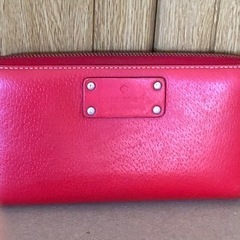 kate spade  長財布　赤　