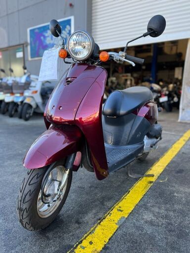 実働　HONDA　4stトゥデイ　レッドカラー　エンジンオイル交換済み！