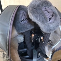中古 SPALDIMGクラブ＆wilsonパター＆YAMAHAバッグの画像