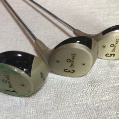 中古 SPALDIMGクラブ＆wilsonパター＆YAMAHAバッグの画像