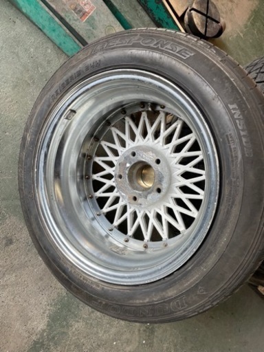 スーパースターレーシング　15インチ　114.3 5穴　7J ＋35  2本