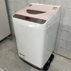 SHARP  シャープ　乾燥機能付き洗濯機　ES-TX5A-P  2016年製