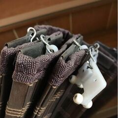 ※お取引中※ 木製カーテン　ブラインド　間仕切りの画像