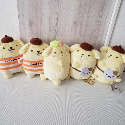 ポムポムプリン　ぬいぐるみ　BIG