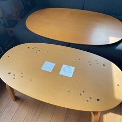 無印良品　こたつ 楕円テーブル　引き取り限定の画像