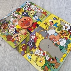 ピースなし！アンパンマン 難しい30pパズル はじめてパズル　ジグソー2点セットの画像