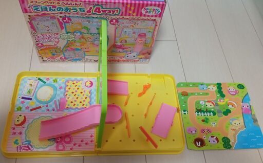 スプーンペットのへんしん　えほんのおうち4way