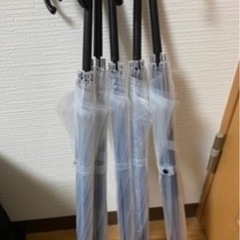 新品のビニール傘5本セット