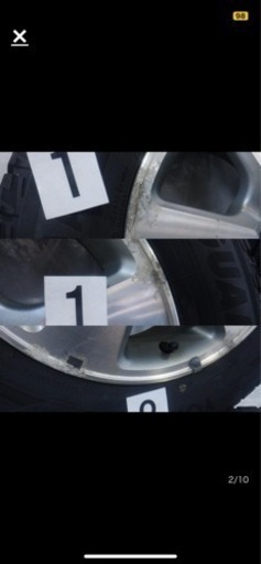 5H 100 6J +45 16インチ トヨタ純正 アルミホイール 冬用 スタッドレスタイヤ 195/65R15（YOKOHAMA i
