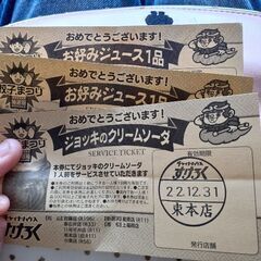 チャイナハウスすけろく　無料券