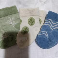 ☆1着100円☆ 新生児 2wayオール 短肌着 靴下の画像