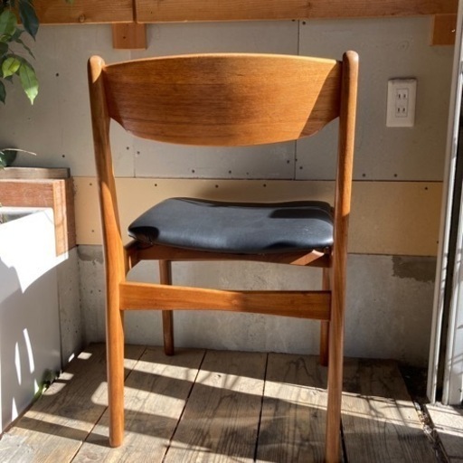 【限定1脚】北欧ヴィンテージ　1960s  EricBuch エリックバック　チーク材チェア　張替え済　モデル49 