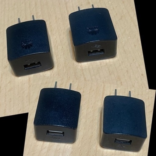 HUAWEI 純正USB 充電器プラグ 2個セット アダプタ 今ならケーブルプレゼント