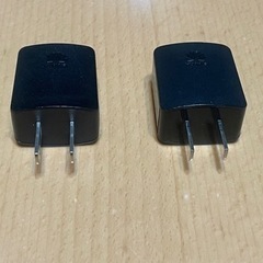 HUAWEI 純正USB 充電器プラグ 2個セット アダプタ 今ならケーブルプレゼントの画像