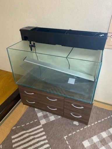 ガラス　水槽　90cm